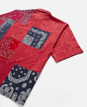Load image into Gallery viewer, Bandana Shirt (Navy/Red)