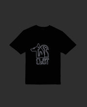 Load image into Gallery viewer, Doublefaced T-Shirt (Black)
