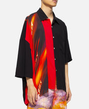 Load image into Gallery viewer, Deconstructed Hawaiian Shirt (Black)

