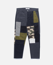 Load image into Gallery viewer, Cropped Boro Pants Rinse (Black)
