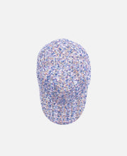 Load image into Gallery viewer, Fancy Tweed Cap (Blue)
