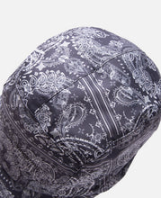 Load image into Gallery viewer, Bandana Printed Long Visor Cap (Grey)
