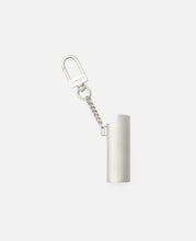 Load image into Gallery viewer, Logo Lighter Case Keychain L (Silver)
