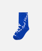 Load image into Gallery viewer, Ecstasy Dress Socks (Blue)
