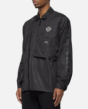 Load image into Gallery viewer, 3D Pocket Taped Polo Compass Detail (Black)
