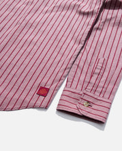 Load image into Gallery viewer, Contrast Tone Hooded L/S Shirt (Pink)
