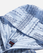 Load image into Gallery viewer, Contrast Tone Hooded L/S Shirt (Blue)
